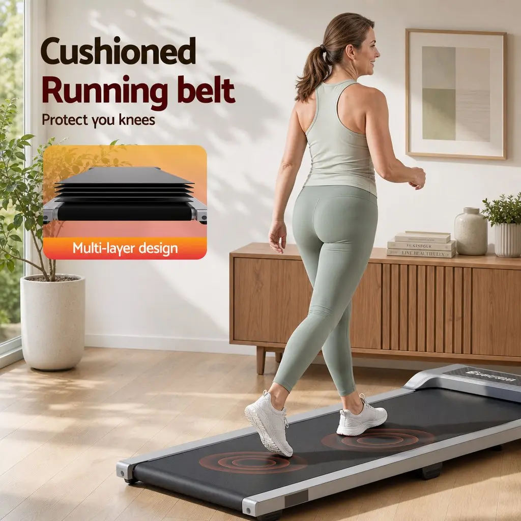 3 in 1 Treadmill Under Desk Home Gym Exercise Machine Compact Size
