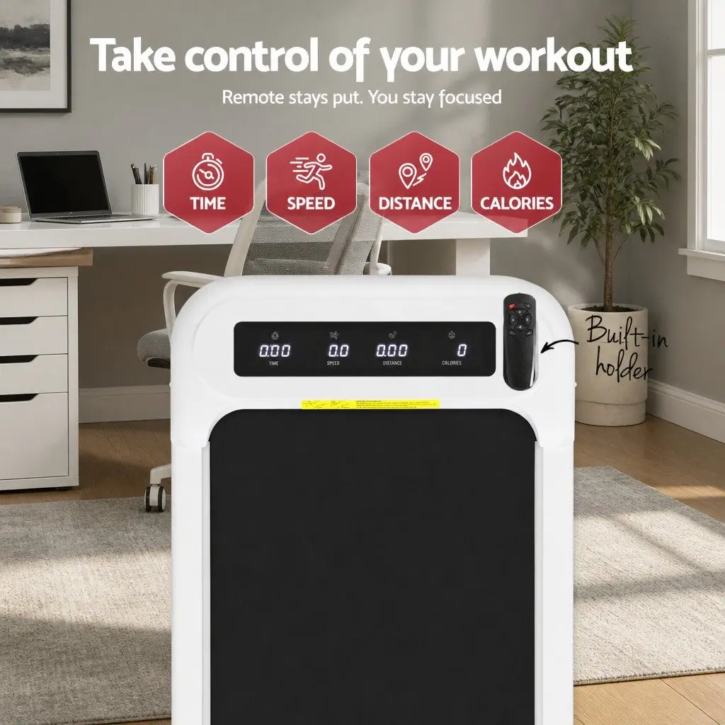 Electric Walking Treadmill with Remote Control and Bluetooth
