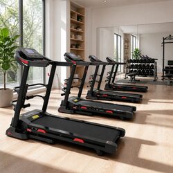Specifications of Electric Treadmill with Sit-Up Bar and Automatic Incline