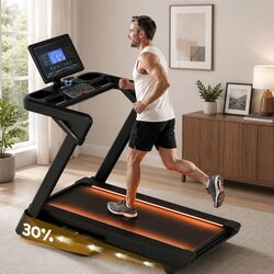 Specifications of the Foldable Treadmill: Wide Belt and Auto Incline