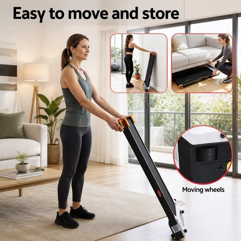 Walking Pad Treadmill with 380mm Running Belt and Massage