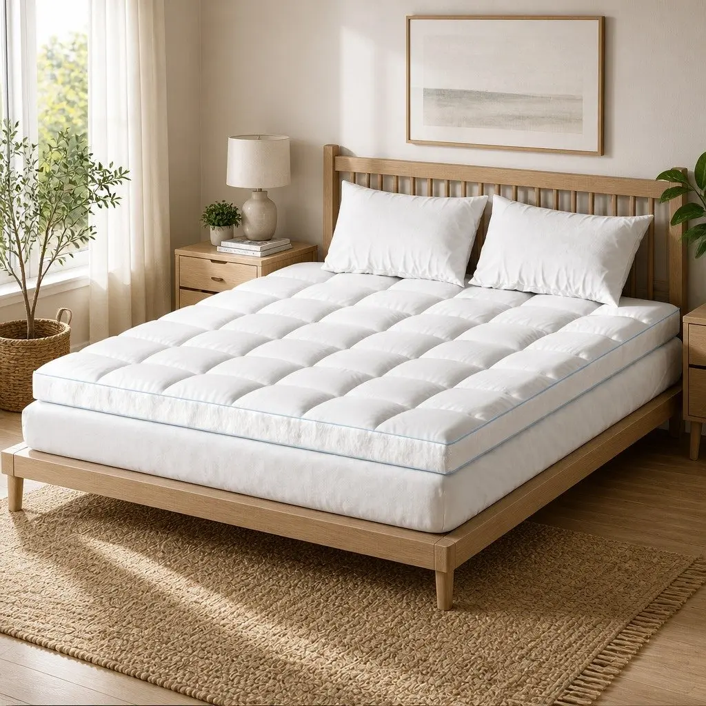 King Size Pillowtop Mattress Topper 10cm