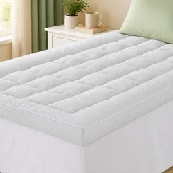 11cm Thick Bamboo Mattress Topper with Deep Pocket Design