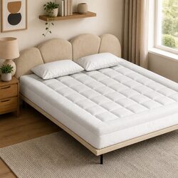 King Size Pillowtop Mattress Topper - 203cm x 183cm