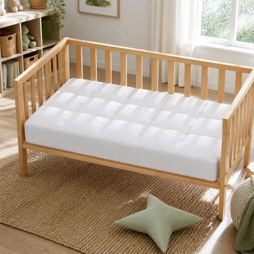 Baby Cot Mattress Topper Pillowtop Pad