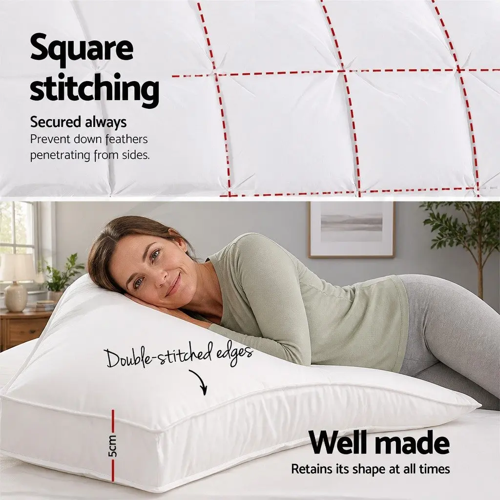 Mattress Topper King Size 5cm Thick Bamboo Charcoal Microfibre Washable Breathable