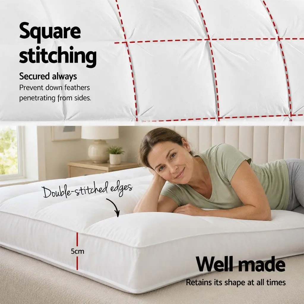 King Single Mattress Topper 5cm Thick