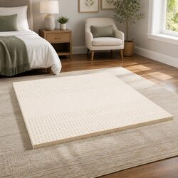 Detailed Specs: 5cm Thick Latex Mattress Topper, 7 Zones