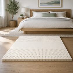 5cm King Size Latex Mattress Topper - Specifications Included