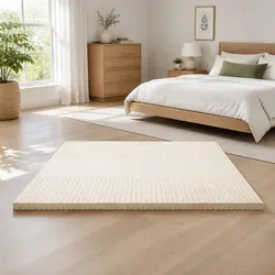 7.5cm Latex Mattress Topper Queen – Natural Material Specs