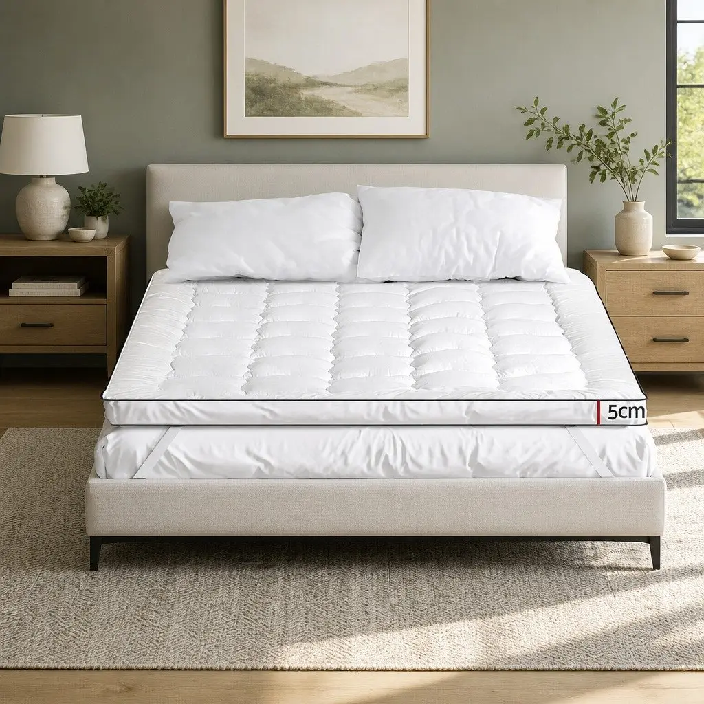 Double Bed Pillowtop Mattress Topper