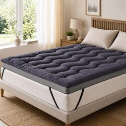 5cm Thick Mattress Topper – Bamboo and Microfibre