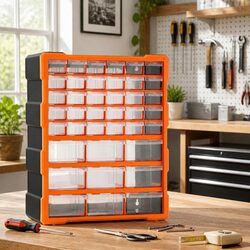 39-Drawer Tool Storage Cabinet Dimensions: 38 x 16 x 47.5 cm