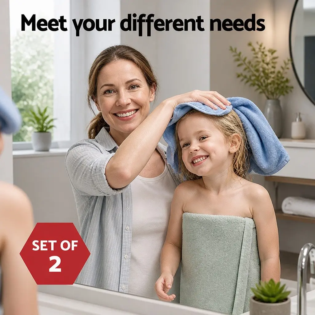 2 Pack Extra Large Cotton Bath Sheets