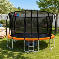Specifications of 16FT Trampoline for Kids with Ladder and Basketball Set