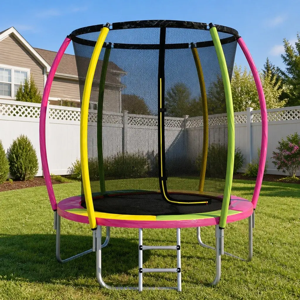 6ft Kids Round Trampoline
