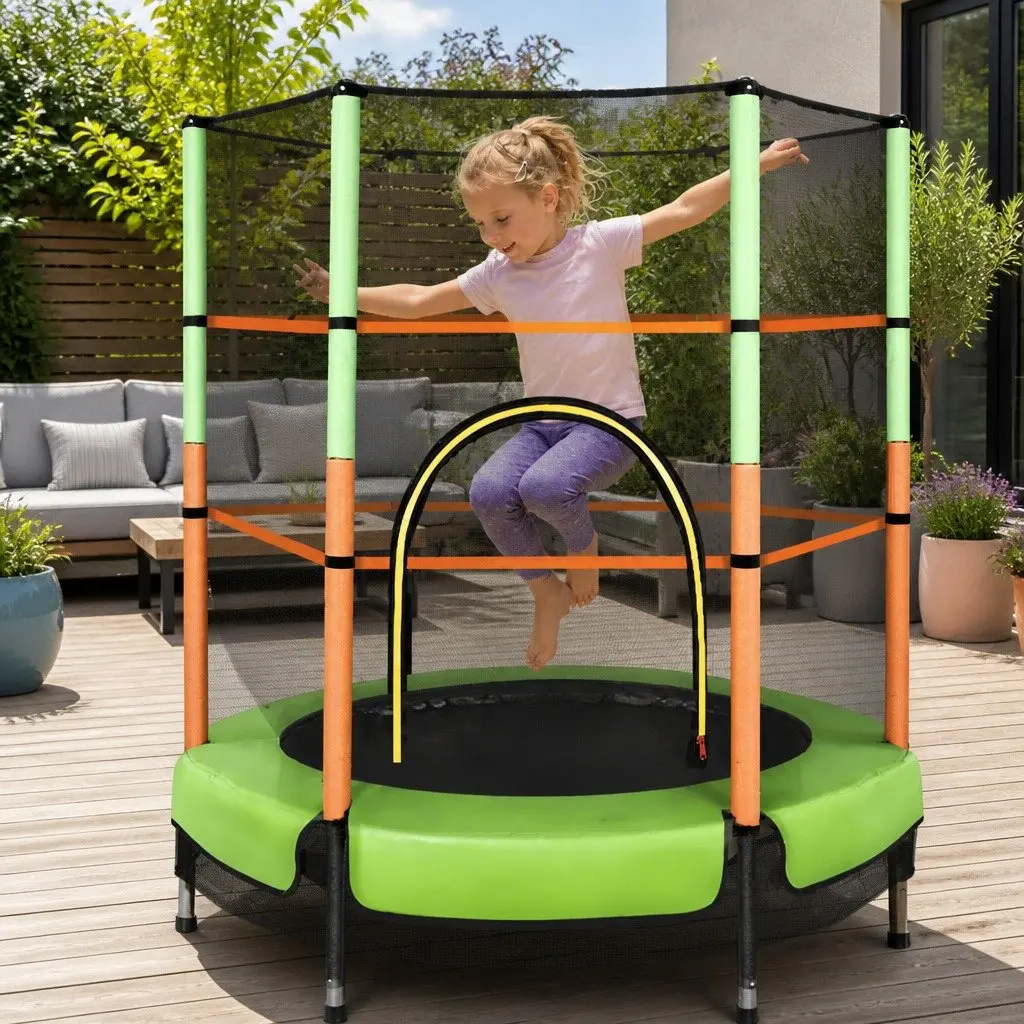 4.5FT Children’s Trampoline with Enclosed Netting