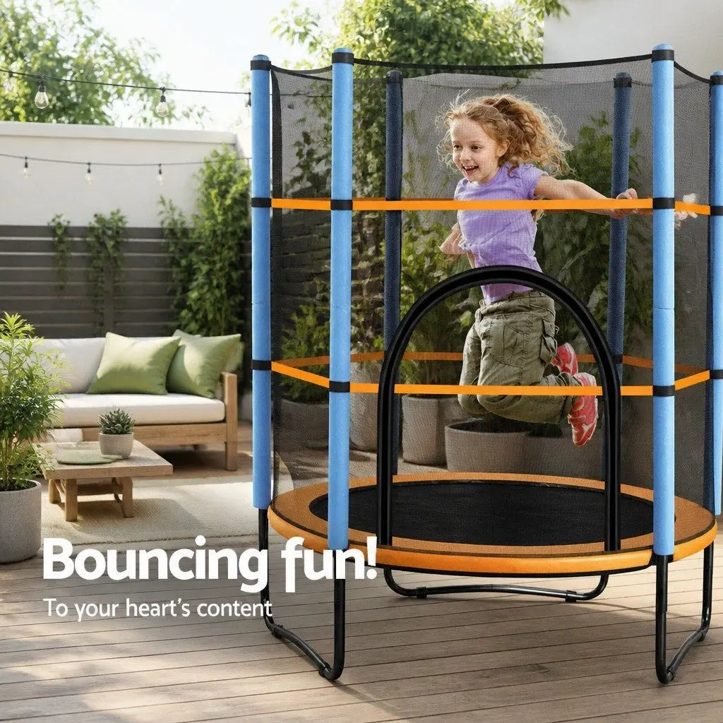 4.5FT Kids Trampoline with Safety Net