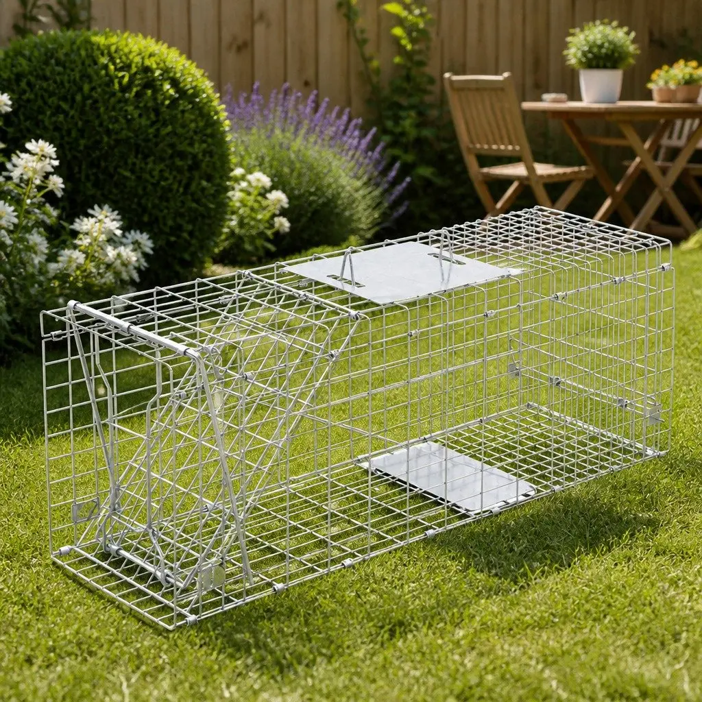 Humane Animal Trap Cage 94x34cm
