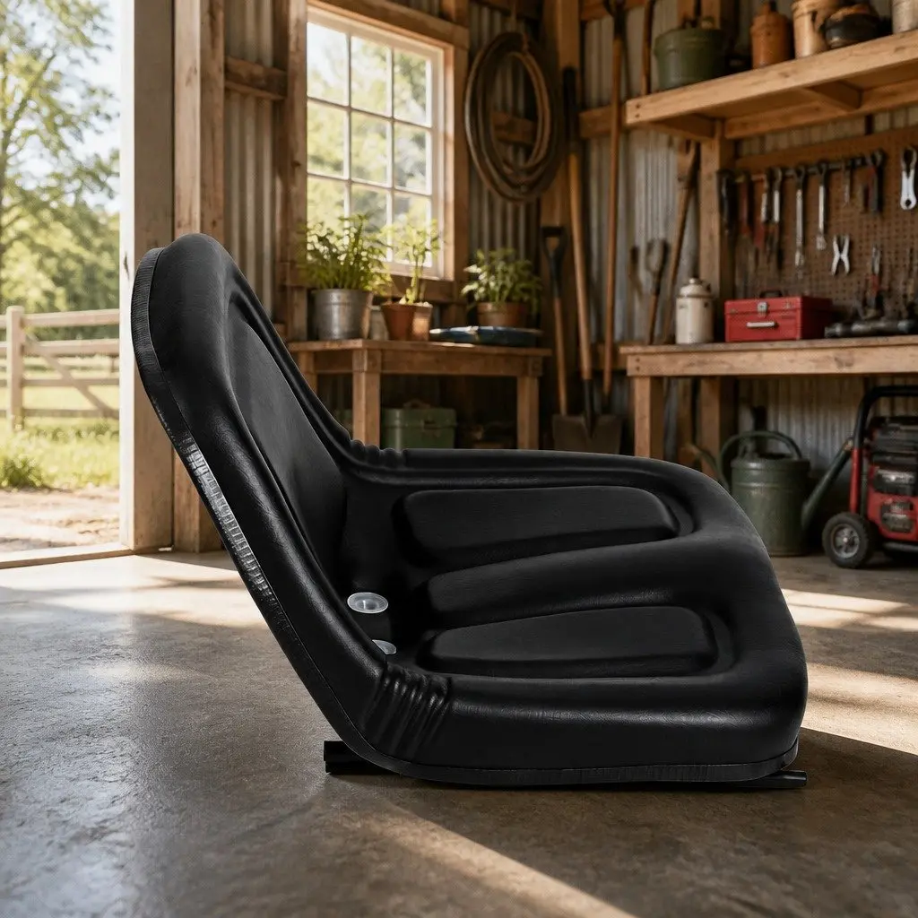 Universal Tractor Seat Forklift Excavator Truck Operator Chair Adjustable PU