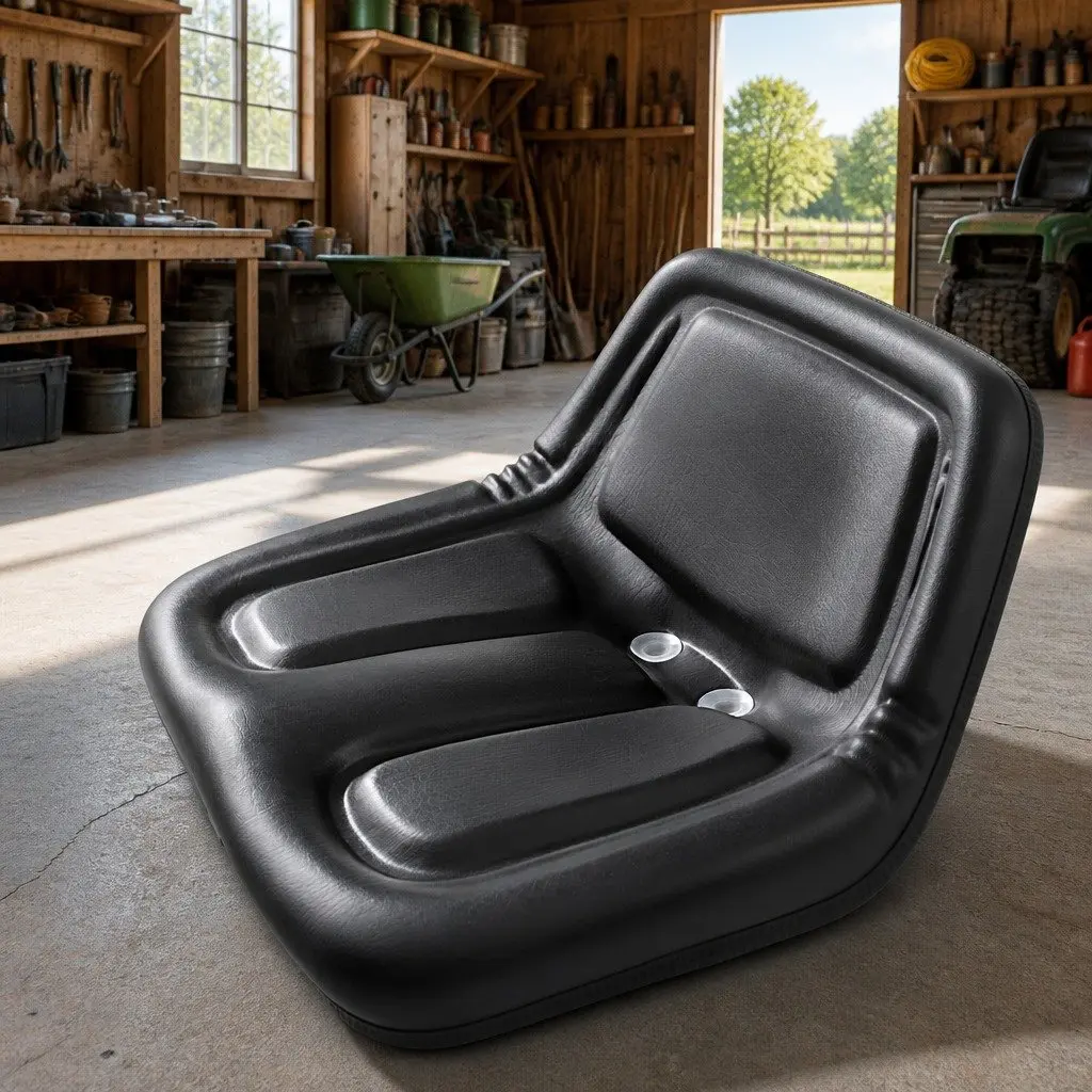 Universal Tractor Seat Forklift Excavator Truck Operator Chair Adjustable PU