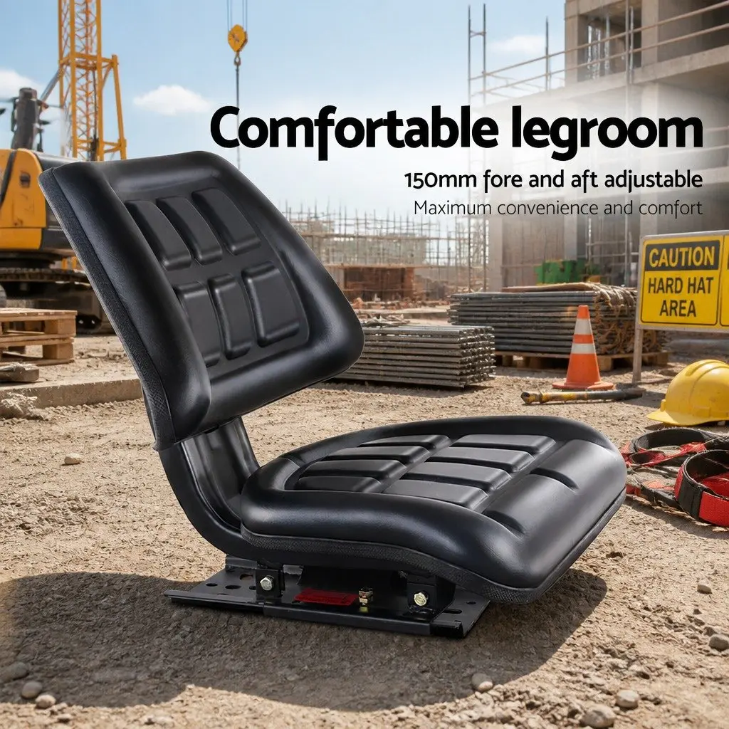 Universal Tractor Seat for Heavy Machinery 48 x 52 x 48cm