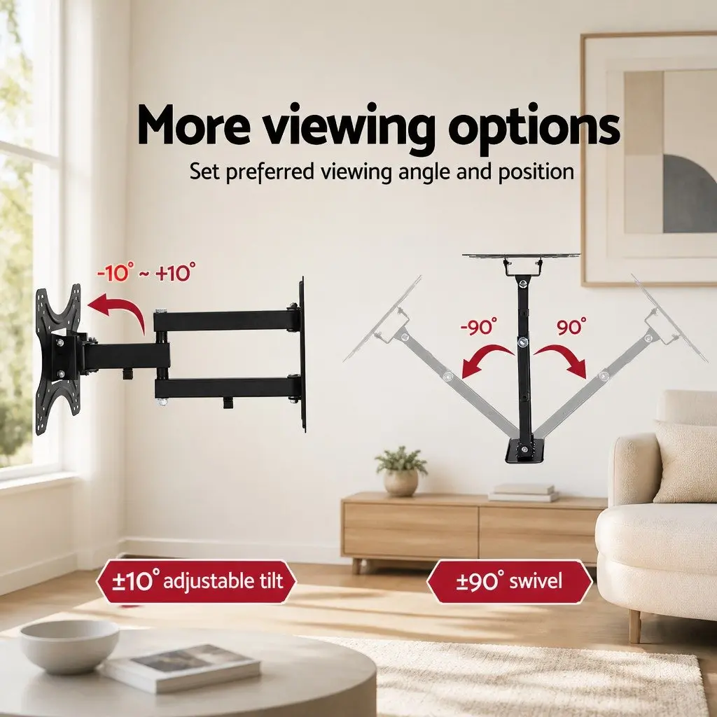 17"-42" Full Motion TV Wall Mount Bracket