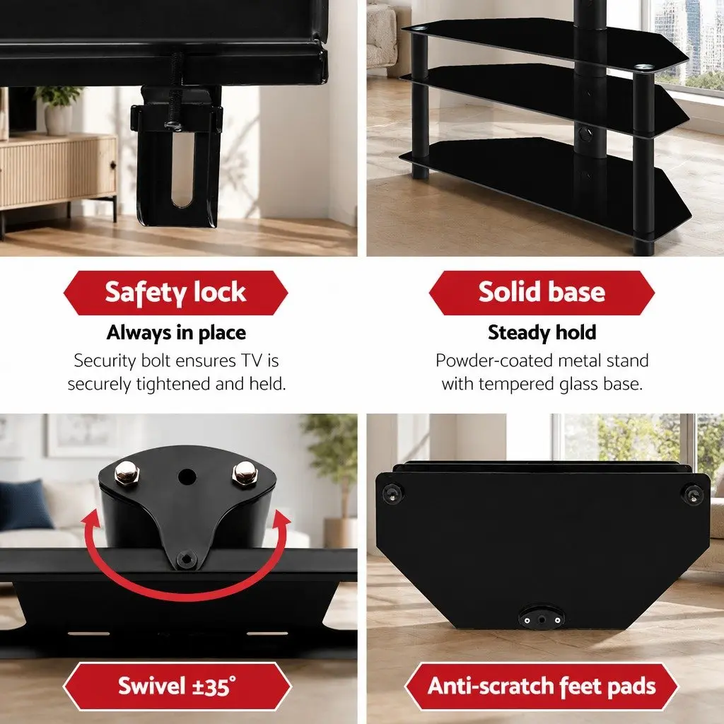 TV Floor Stand Mount for 32"-60"