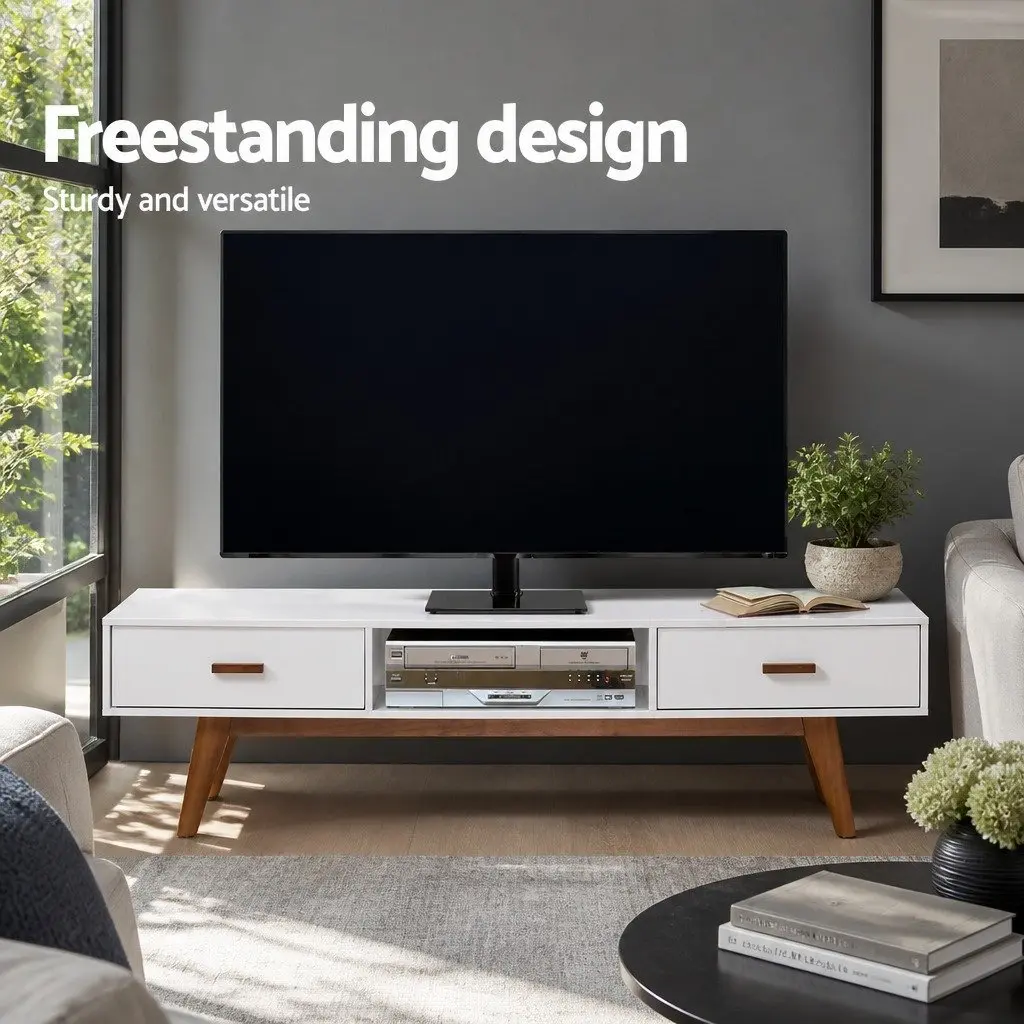 TV Stand Mount Bracket for 32 to 55 Inch LED LCD Plasma Swivel Tabletop Black