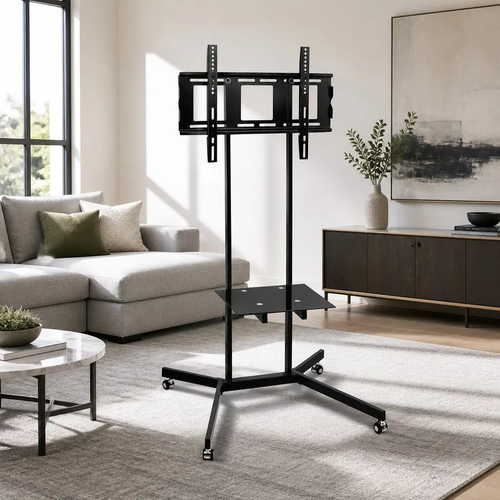 Mobile TV Stand Floor Mount for 32" to 65" Screens