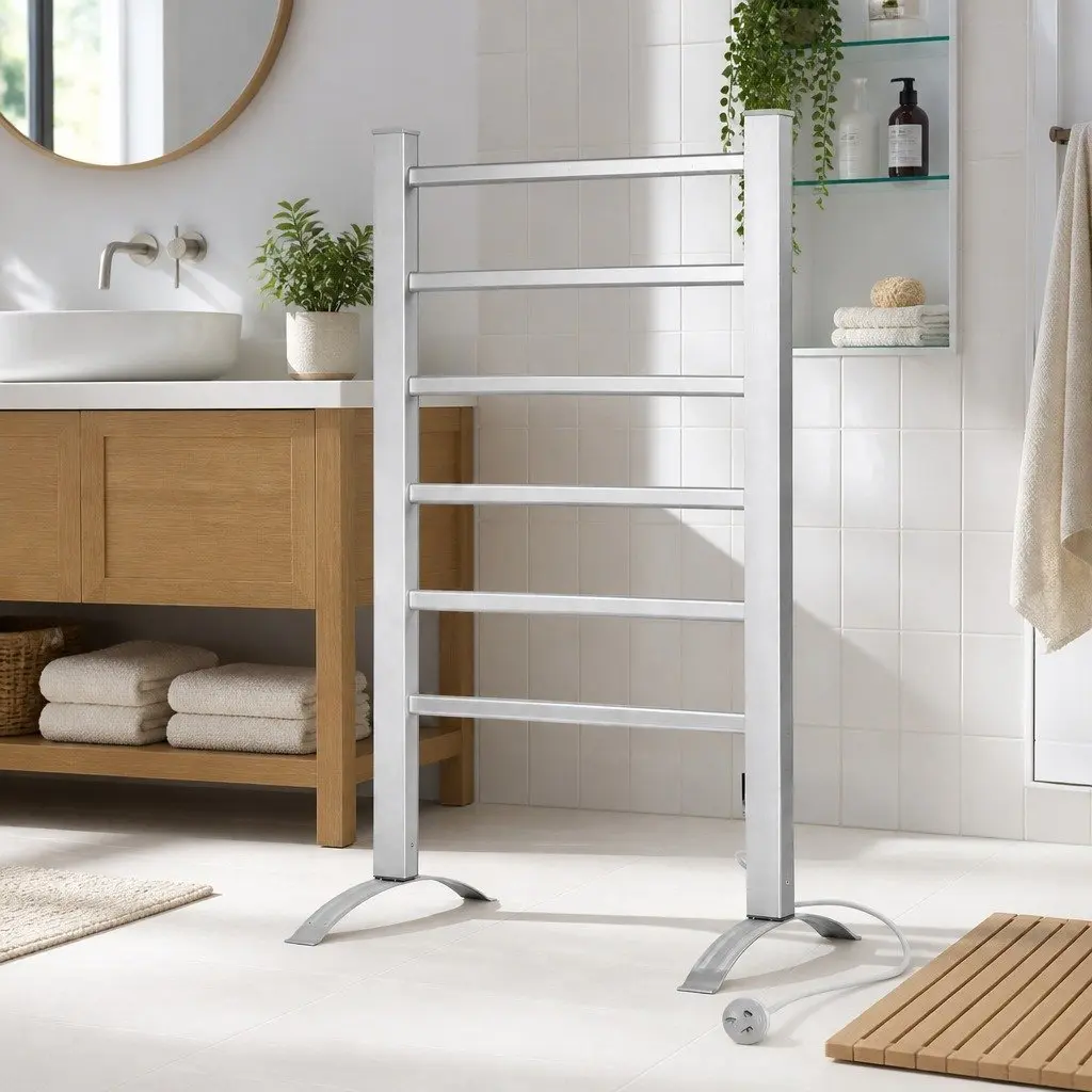 Electric Heated Towel Rail 6 Bars