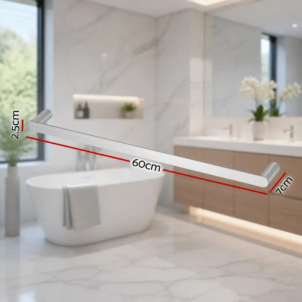 600mm Wall Mounted Towel Rack