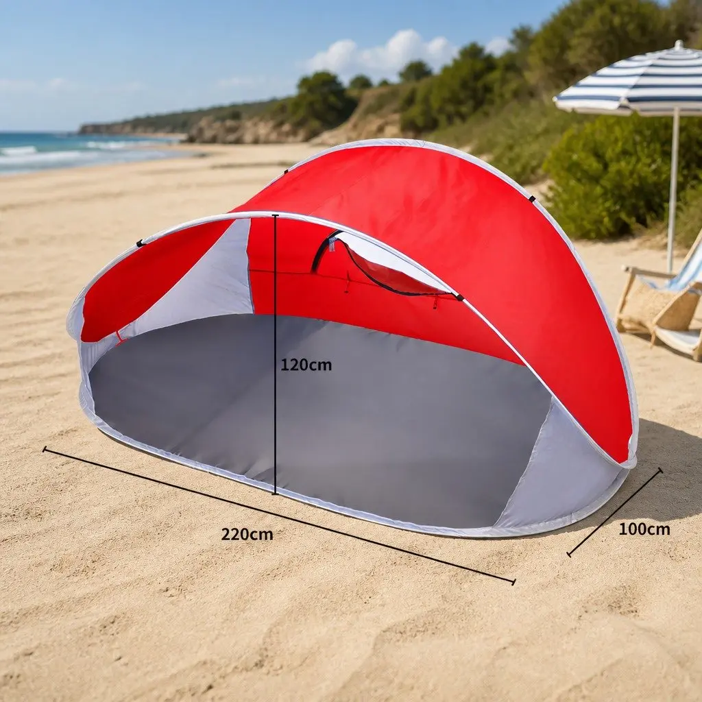 Pop Up Tent Camping Beach Outdoor Shelter 4 Person Instant Setup