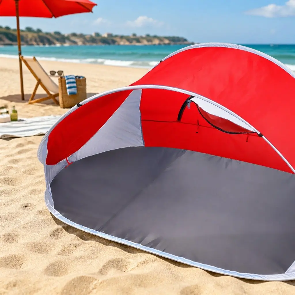 Pop Up Tent Camping Beach Outdoor Shelter 4 Person Instant Setup