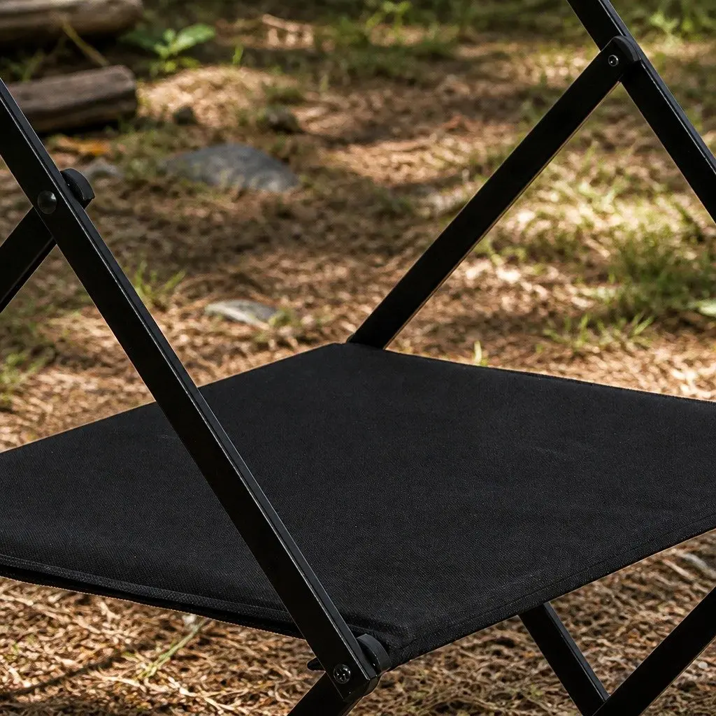 Foldable Camping Storage Shelves 2 Layer with Hooks Portable Outdoor Kitchen