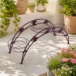 3-Tier Metal Plant Stand - Dimensions 78.5cm W