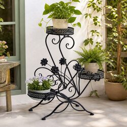 Black Steel Plant Stand – Specifications and Features