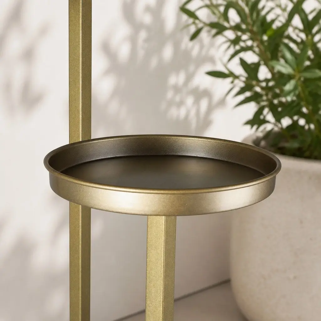 5 Tier Plant Stand Indoor Outdoor Metal Flower Pot Shelf Garden Display Rack
