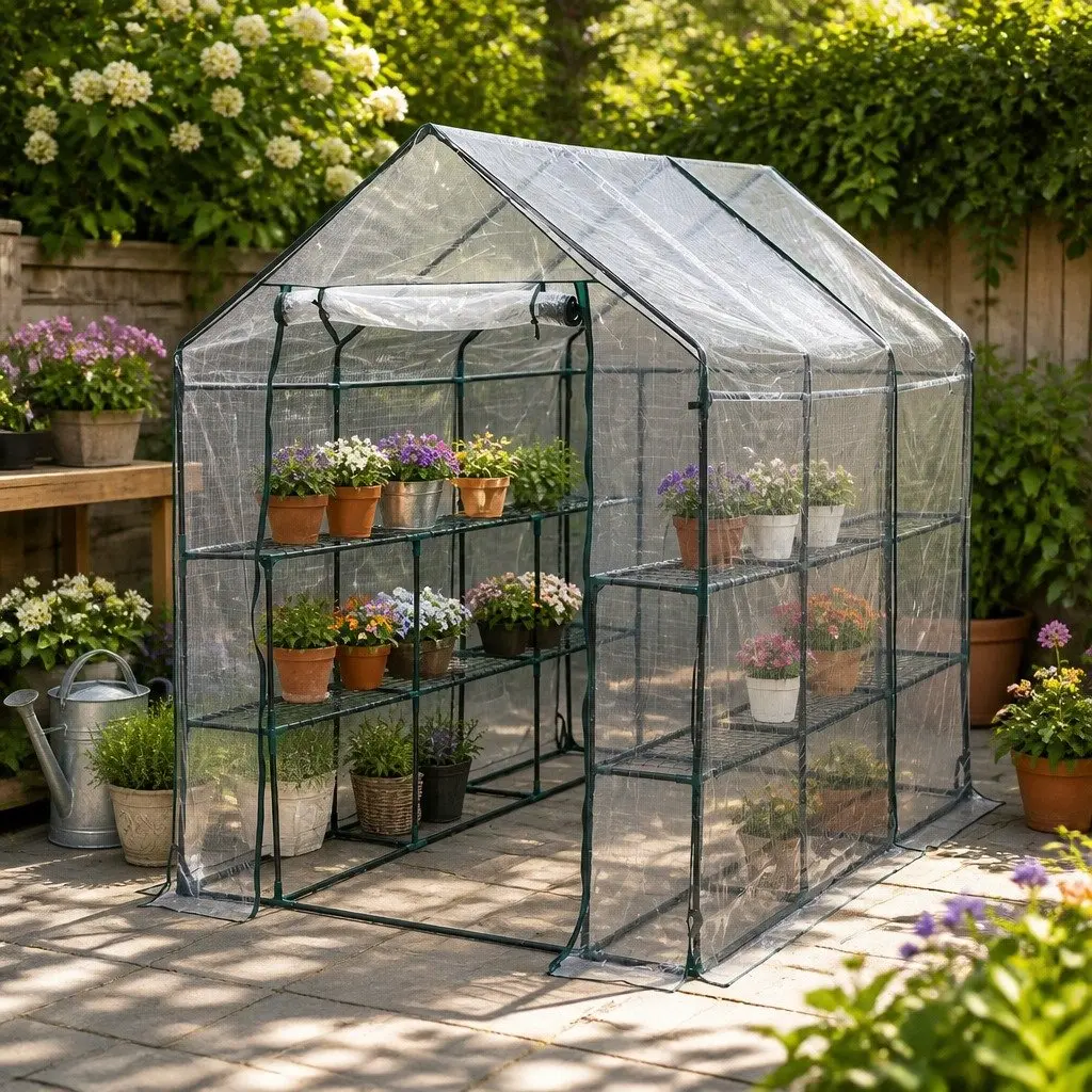 3 Tier Walk-In Greenhouse