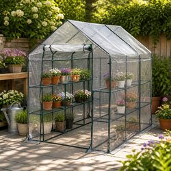 Specifications of the 3 Tier Walk-In Greenhouse