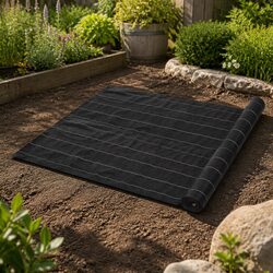 Weed Control Mat Specifications: 1.83m x 100m, Black
