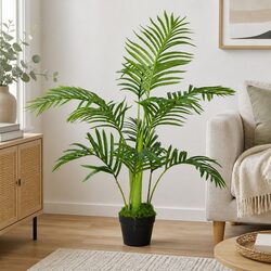Specifications of a 95cm Artificial Oak Tree with Pot