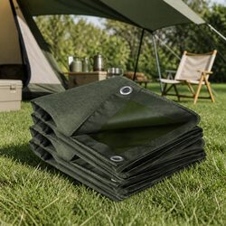 4x3 Metre Heavy-Duty Green Tarp – Specs & Features