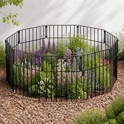 Garden Border Fence Panels - 10 Pcs, 32cm x 42cm