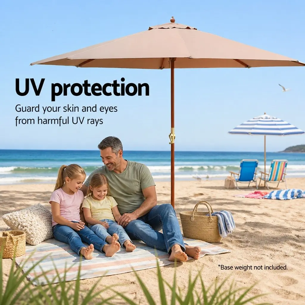 3m Octagonal Outdoor Umbrella