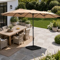 4.57m Outdoor Umbrella Specifications: Strong and Reliable