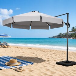 Specifications of 3m Octagonal Outdoor Umbrella with Base
