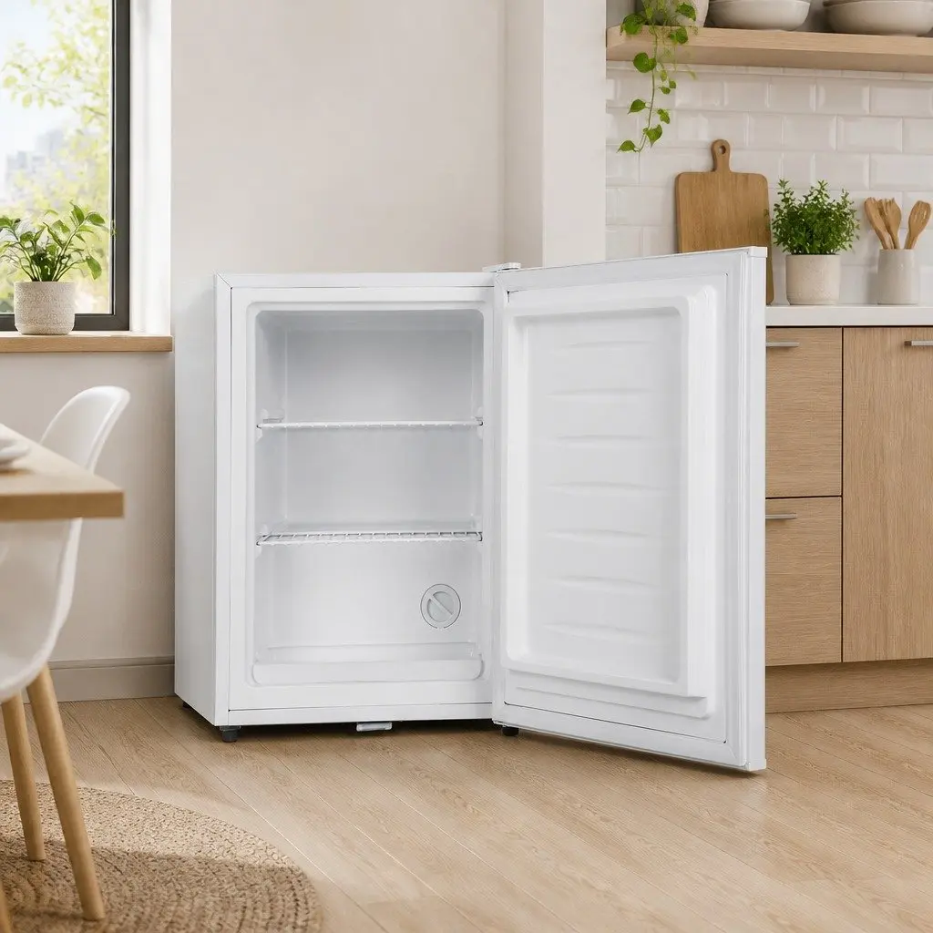 Upright Freezer Portable Compact for Caravan Apartment Holiday Home 42L White