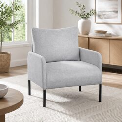 Grey Armchair Specifications: 68.5cm W x 73.5cm D x 79cm H