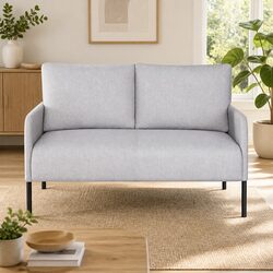 Specifications of the Grey Linen 2-Seater Armchair
